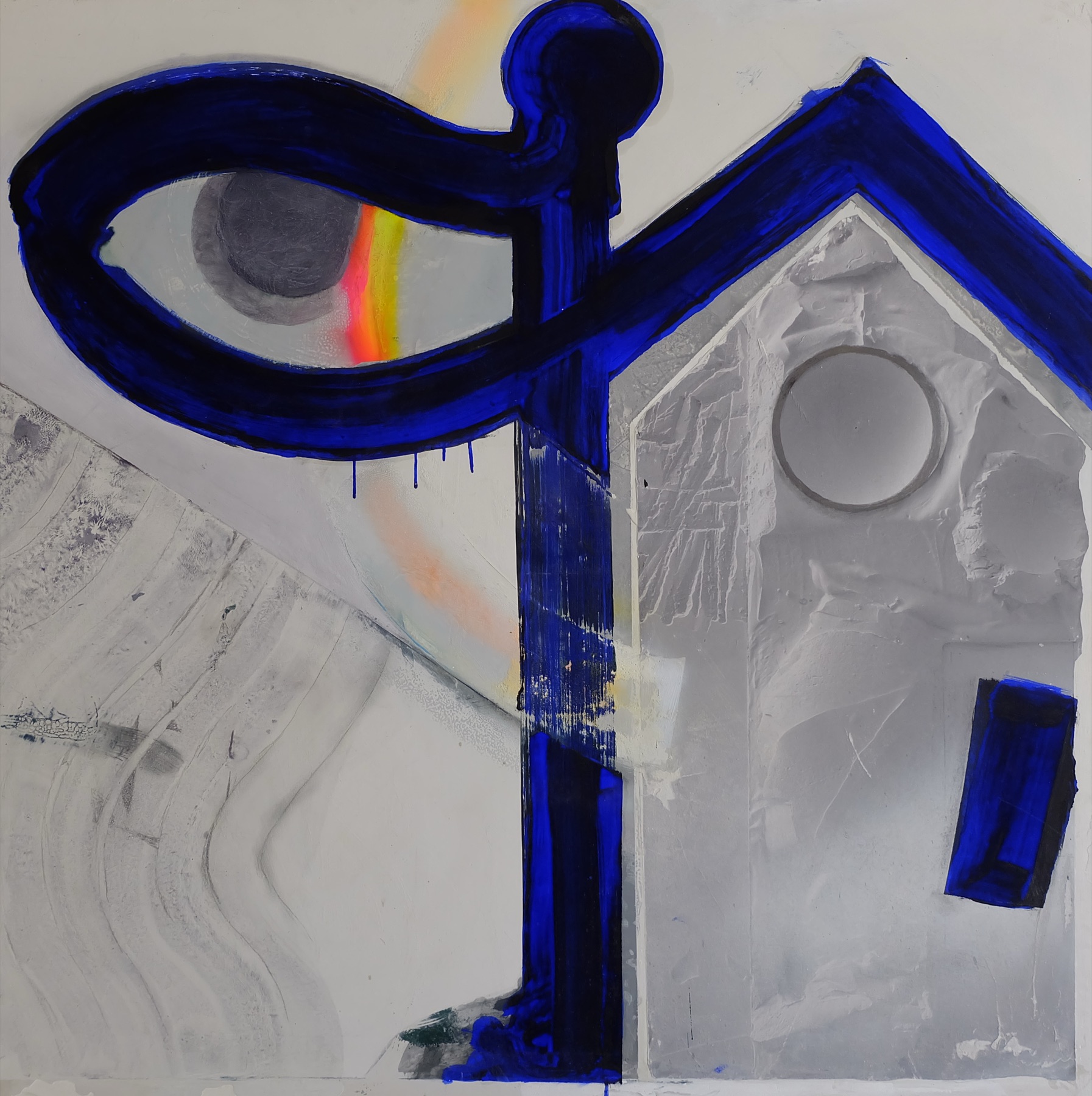 Opera — grande formato blu